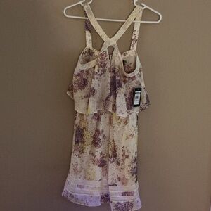 NWT Nannette Multicolor Patterned Dress